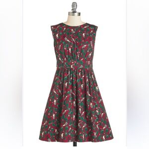 Emily and Fin bird dress 2x